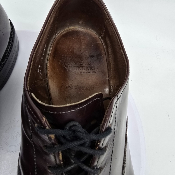 Allen Edmonds Shoes Men\'s 9.5 E Park Avenue Cap Toe Oxford Burgundy main image 10